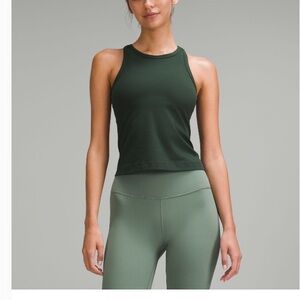 lululemon athletica Dark Green Tank Top